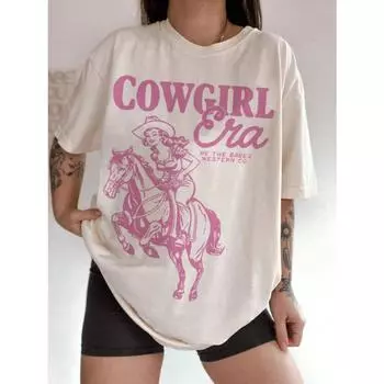 Женская повседневная футболка свободного кроя с круглым вырезом и коротким рукавом с буквенным принтом S