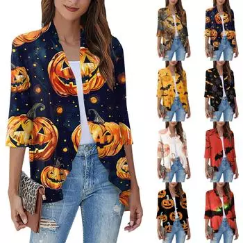 Женская повседневная мода с рукавом три четверти, мягкий драпированный жакет-кардиган с оборками XXL