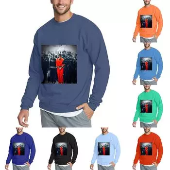 Женская повседневная мода, удобная футболка с принтом персонажа темперамента и рукавом реглан L чёрный