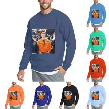 Женская повседневная мода, удобная футболка с принтом персонажа темперамента и рукавом реглан L чёрный