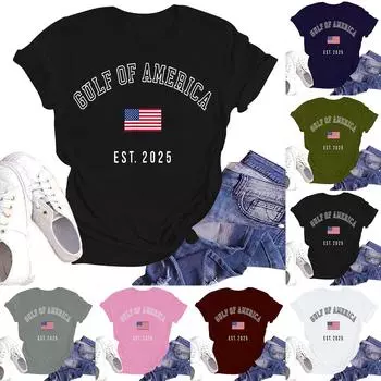 Женская повседневная мода уличная облегающая футболка с коротким рукавом с принтом «Текущие события вокруг» S