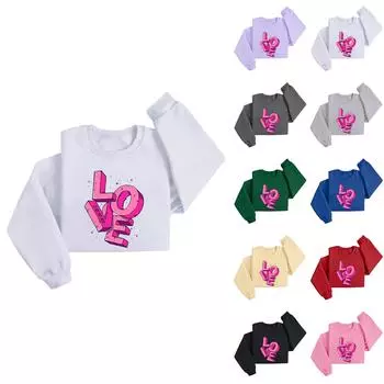 Женская повседневная модная блузка с длинным рукавом и круглым вырезом с принтом Хэллоуина L бежевый