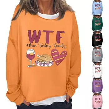 Женская повседневная модная толстовка с длинным рукавом и круглым вырезом, многослойный пуловер XXXL