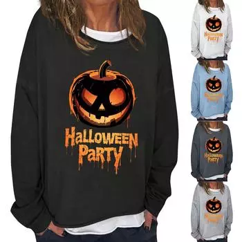 Женская повседневная модная толстовка с длинным рукавом и круглым вырезом, многослойный пуловер XXXL синий