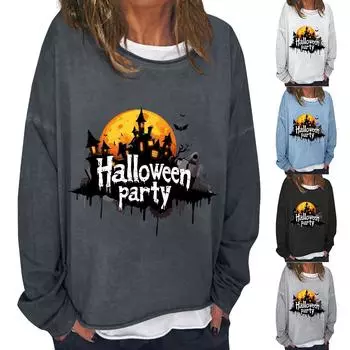 Женская повседневная модная толстовка с длинным рукавом и круглым вырезом, многослойный пуловер XL чёрный