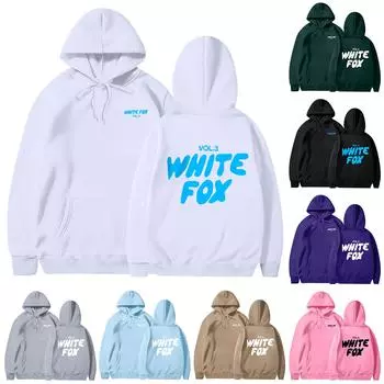 Женская повседневная модная толстовка с капюшоном и длинным рукавом с принтом L чёрный