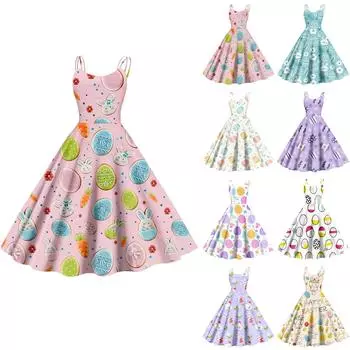 Женская повседневная модная юбка с цветочным принтом в стиле панк-ретро с открытыми плечами S фиолетовый