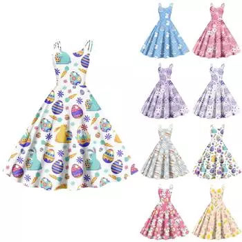 Женская повседневная модная юбка с цветочным принтом в стиле панк-ретро с открытыми плечами L кофейный