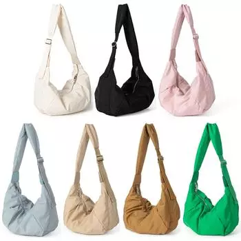 Женская повседневная нейлоновая сумка через плечо с регулируемыми плечевыми ремнями рабочая сумка верблюд