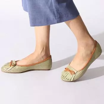 Женская повседневная обувь цвета хаки таба из натуральной кожи