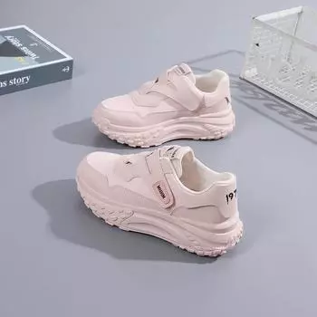 Женская повседневная обувь Дизайнерская женская обувь на танкетке и платформе Брендовая модная обувь Плоские мокасины Роскошные кроссовки Zapatillas Mujer 35 розовый