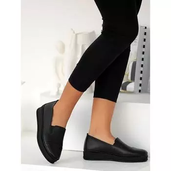 Женская повседневная обувь из натуральной кожи с ортопедической подошвой на внутренней подкладке 43-7373-22