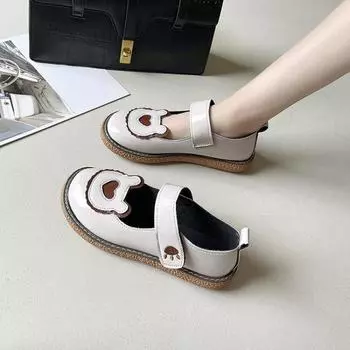 Женская повседневная обувь Мода Удобная Обувь для ходьбы с мягкой подошвой Девушка Принцесса Обувь 35 белый