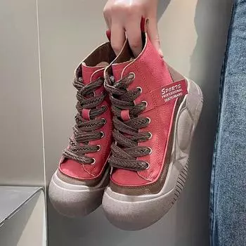 Женская повседневная обувь, модные дышащие кроссовки на плоской подошве с сетчатой подошвой, женская обувь 2024 года для спортзала, вулканизированная обувь, женская обувь, кроссовки 35 чёрный