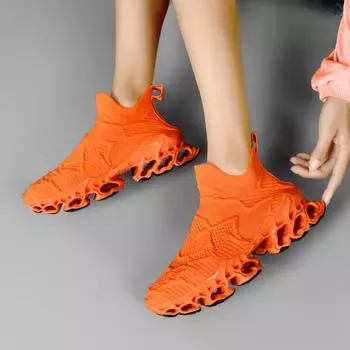 Женская повседневная обувь, модные дышащие прогулочные туфли на плоской подошве с сеткой, женские кроссовки 2024, спортивная вулканизированная обувь, белая женская обувь 36