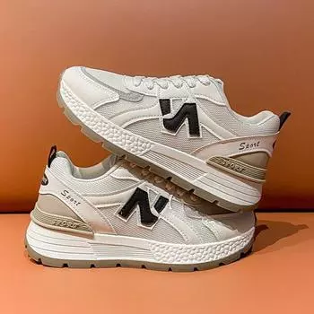 Женская повседневная обувь, модные дышащие сетчатые кроссовки на плоской подошве для женщин, новые вулканизированные туфли, женская обувь, кроссовки 35