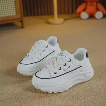 Женская повседневная обувь на толстой подошве в корейском стиле 2023 года — дышащие универсальные кроссовки 906 36 чёрный