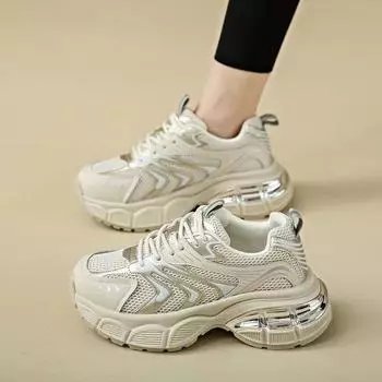 Женская повседневная обувь, новый дизайн, женская вулканизированная обувь, ретро-спортивная обувь, модные массивные кроссовки для женщин 35