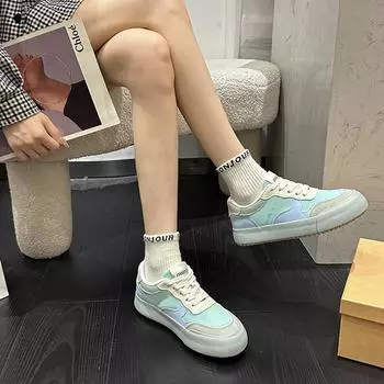Женская повседневная обувь, новый дизайн, женская вулканизированная обувь, ретро-спортивная обувь, модные массивные кроссовки, женская обувь для женщин 35