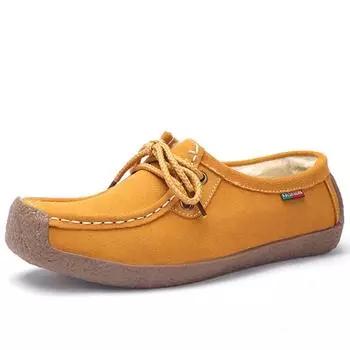 Женская повседневная обувь размера 35–42, бархатные женские лоферы большого размера с плоской подошвой из антибархатной кожи 35 чёрный