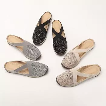 Женская повседневная обувь с одним стременем, удобная мягкая обувь для ходьбы, женская обувь, одинарные туфли 36 чёрный