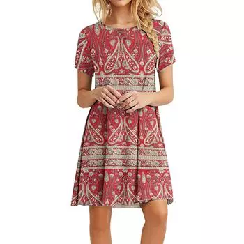 Женская повседневная простая простая футболка, свободное платье L