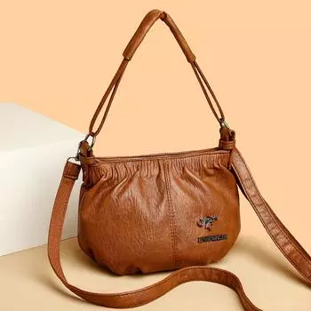 Женская повседневная сумка, новая женская сумка, модная женская сумка, большая вместимость, сумка через плечо, сумка-ведро