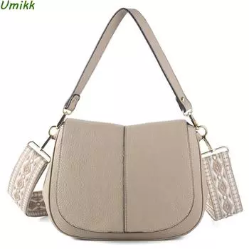 Женская повседневная сумка с 2 отделениями, универсальная сумка через плечо из искусственной кожи с широким ремешком и верхней ручкой для покупок и работы розы красного