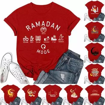 Женская повседневная свободная футболка с принтом, круглый вырез, пуловер, короткий рукав, топ XL бежевый