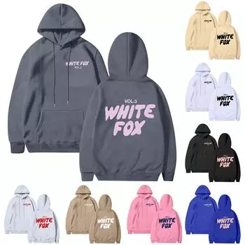 Женская повседневная свободная толстовка с капюшоном и длинным рукавом с принтом и шнурком, топ L чёрный