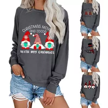 Женская повседневная свободная толстовка с капюшоном с длинными рукавами и круглым вырезом с принтом Хэллоуина XL жёлтый