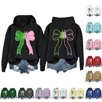 Женская повседневная толстовка с капюшоном и принтом ведьмы с длинными рукавами L бежевый