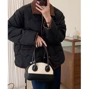 Женская повседневная зимняя куртка Зимняя теплая куртка Пушистая Купить большую винтажную куртку XL