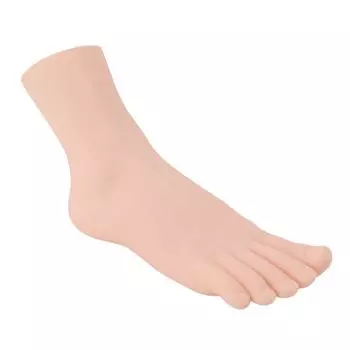 Женская правая нога манекен имитация модели стопы реалистичная модель стопы для массажа стопы носки обувь