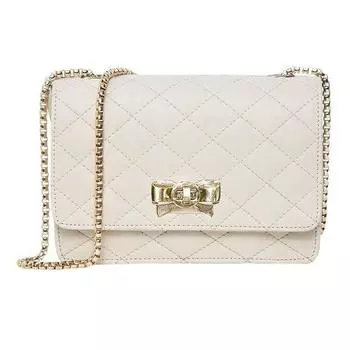 Женская праздничная сумка-слинг для девочек с золотой цепочкой 8 x 2 x 6 in