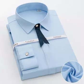 Женская профессиональная рубашка с длинным рукавом 37