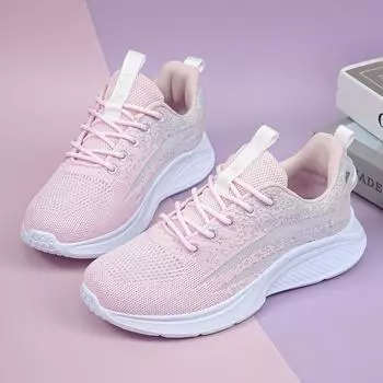 Женская прогулочная обувь без шнуровки, легкие спортивные удобные повседневные теннисные кроссовки из пены с эффектом памяти для бега в тренажерном зале 35 синий