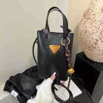 Женская простая сумка универсальная сумка через плечо сумка для мобильного телефона Tide