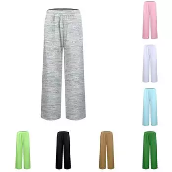 Женская рабочая одежда, спортивные штаны, повседневные свободные флисовые брюки для бега с высокой талией, женские спортивные штаны, повседневные брюки, штаны для йоги, домашняя одежда XXXL чёрный