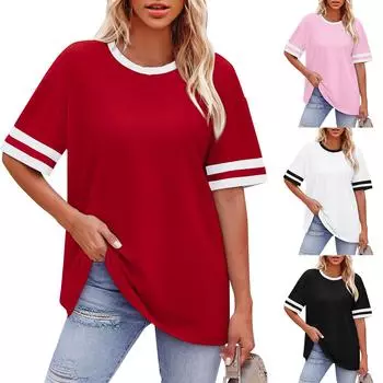 Женская рабочая рубашка с плиссировкой и рукавом 3/4, рубашка с V-образным вырезом, повседневная рубашка с завязками на талии, деловая рубашка L бежевый