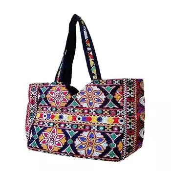 Женская разноцветная сумка Matka в Раджастане