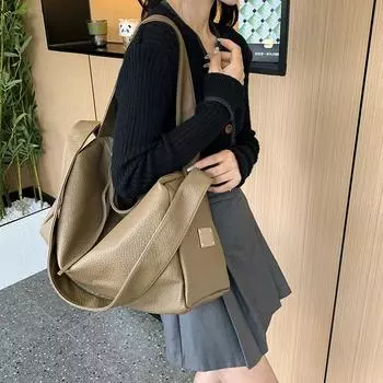 Женская роскошная мягкая кожаная сумка большая сумка через плечо Messenger Bag женская модная дизайнерская Crossbody