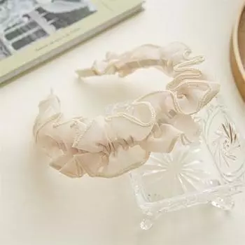 Женская рождественская кружевная повязка на голову DM