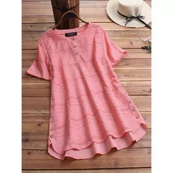 Женская рубашка бестселлер вышитый топ сращивание милый пуловер блузки рубашки M белый