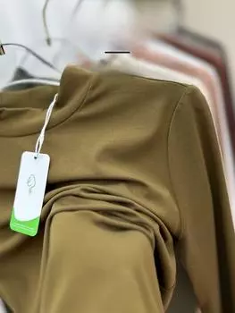 Женская рубашка Ecoco средней высоты из плотной ткани на осень XXL (60-70 kg)