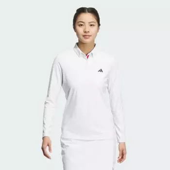 Женская рубашка поло с длинным рукавом AdidaS Golf iS4788 White/A/S