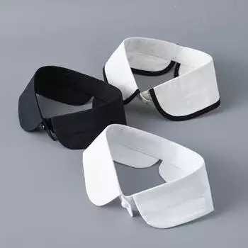 Женская рубашка с искусственным воротником для женщин, полурубашка, галстук, шейный платок, декоративный женский съемный воротник для лацкана, аксессуары для одежды