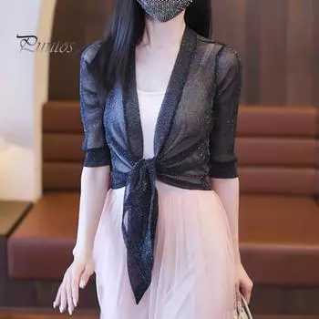 Женская рубашка с солнцезащитным кремом, длинный рукав, однотонный свободный кардиган с солнцезащитным кремом и шнуровкой, дышащее тонкое пальто красный