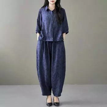 Женская рубашка в стиле ретро, женская рубашка со средними рукавами, утягивающая, прикрывающая мясо, тонкая повседневная рубашка, костюм XXXXL красный