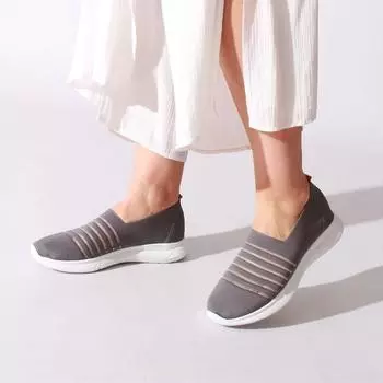 Женская серая повседневная обувь